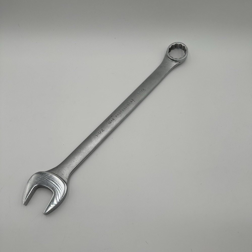 PROTO TOOLS PROFESSIONAL 1-1/2" COMBINATION WRENCH, 12-POINT, No. 1248, USA
